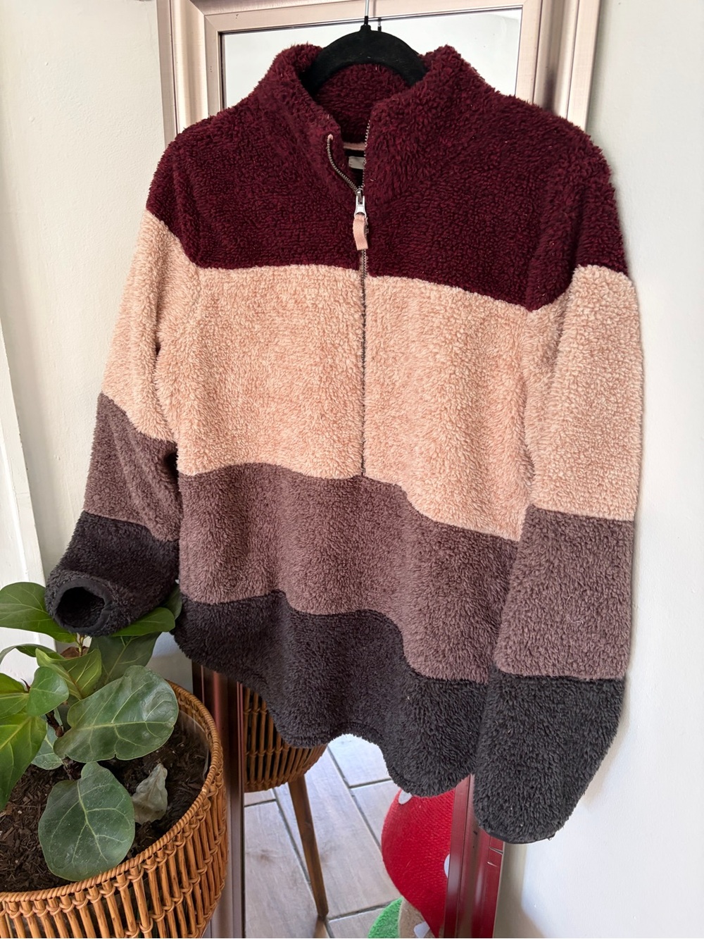 Maurices Women’s Medium Sherpa Half-Zip Pullover